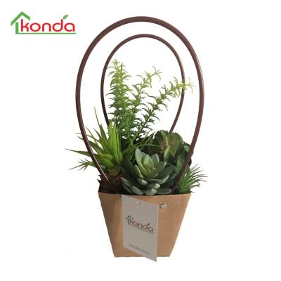 China Best selling artificial succulent plant real touch succulent high quality home decoration in stock for sale