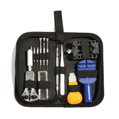 China Professional Mechanical Watch Watchmakers Tools Back Tool Kit Watch Repair Tool Case Opener Spring Bar Watch Repair Kit for sale