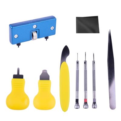 China Mini Knife Mechanical Professional Combination Pry Tools Repair Open Watch Back Cover Watch Repair Kit for sale