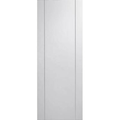 China Modern Flush Door with Decorated Groove - White Prefinished Flush Door for sale