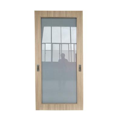 China Interior Decoration Philippines Sliding Door Wooden Interior Doors With Glass Panel Toilet Door Price for sale