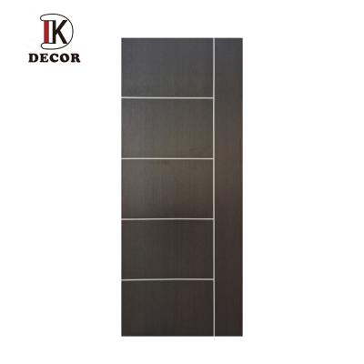 China Semi Core Hollow Core PVC Door Modern MDF Door Accept Customization OEM Door for sale