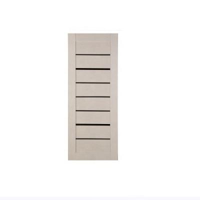 China China Factory Modern Wooden Door PVC Plastic Composite Door And Glass Door Leaf for sale