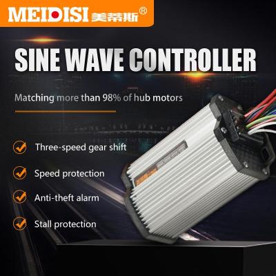 China 36V/350W 6Tubes Aluminum Speed ​​Electric Bicycle Motor Controller Brushless DC Motor Controller for sale