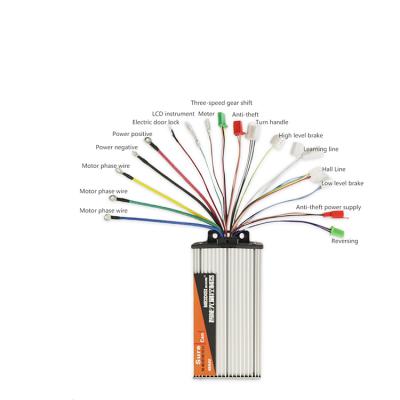 China 24V/800W Aluminum Speed ​​Controller For Generator Electric Car Modification Dual Motor Controller for sale