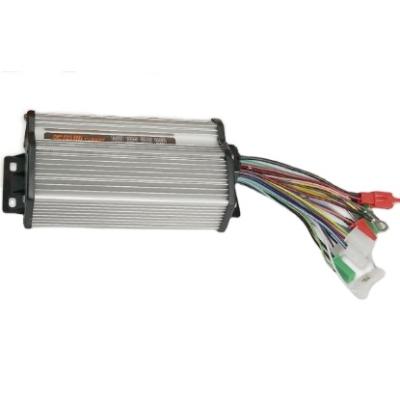 China Hot Selling Aluminum Material 60V/500W 12Tubes Brushless Dc Motor Controller for sale