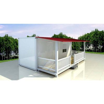 China 20Ft Flat Pack Mobile Office Folding Container Modern Luxury Modular Folding Prefab House 40Ft for sale