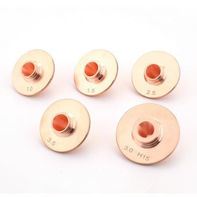 China Fiber laser cutting machine head laser machine parts D28 D32 H15 nozzle laser for fiber laser welding nozzle for CNC for sale