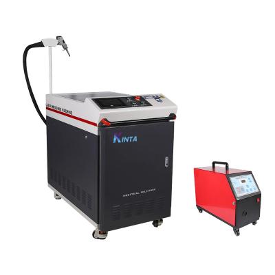 China Handheld Hotels Laser Welding Machine 1000w 1500w 2000w Window Frame Metal Laser Welding Machine (With Wire Feeder) for sale