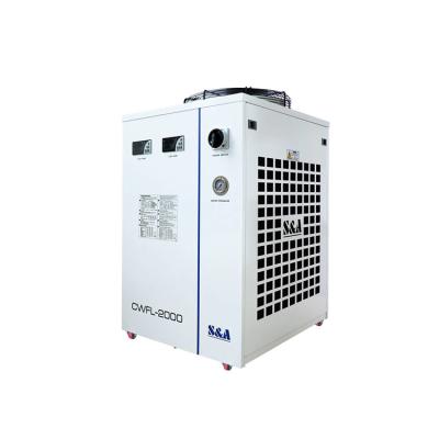 China Garment Shop Factory Sale Industrial Laser Machine Parts S&A CWFL2000- Fiber Water Chiller For Fiber Laser Cutting Machine for sale