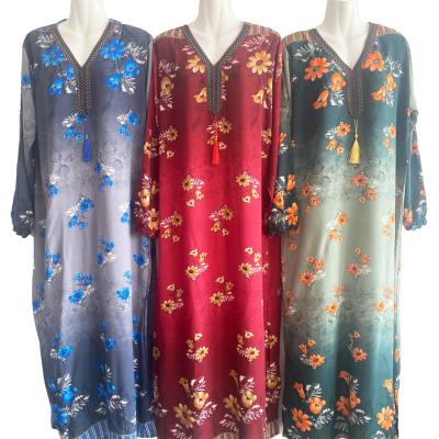 China Long Abaya Dubai 2022 Muslim Abaya Dress Breathable Women Skirts Dresses Women Abaya Dress for sale