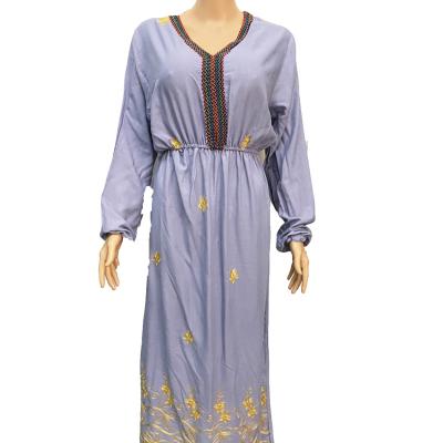 China New Breathable Simple Modest Kaftan Islamic Clothing Abaya Solid Color Muslim Dresses DModern Middle East Abaya Dubai Turkey Long For Women for sale