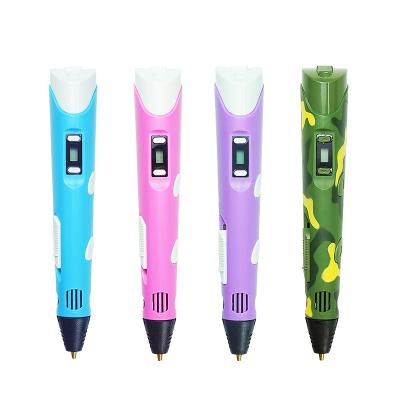 China Hot Selling Kids Painting DIY Digital Printer3D Drawing Printing Pen For Christmas Birthday Gift for sale