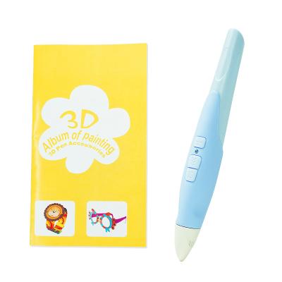 China Children Drawing 2022 Hot Selling 3D Fashion Low Temperature Wireless Pen For Children Set for sale