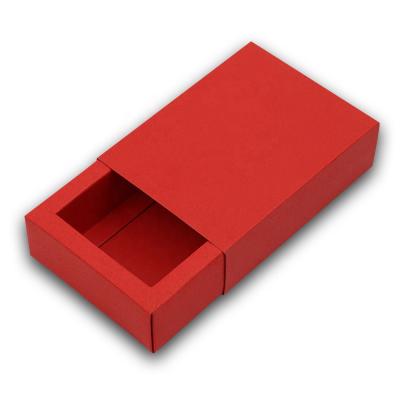 China Factory Hot Sale Disposable Printing Logo Sliding Drawer Boxes Packaging Box for sale