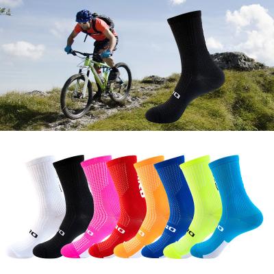 China Breathable High Quality Custom Knee High 20-30mmhg Women Men Cycling Athletic Compression Socks Wholesale for sale