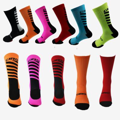 China Breathable Custom Sports 20-30mmhg Medical Knee High Running Cycling Nurse Football Compression Socks for sale