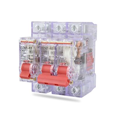 China Mcb Types CE Approvel Dz47-63 1pole 5a 240v Mcb Switch Low Voltage Miniature Circuit Breaker 20KA for sale