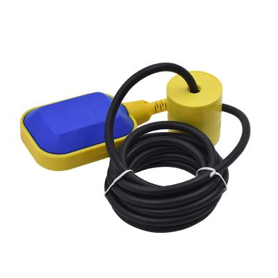 China Good Water Pump Automatic Float Switch Pump Cable Type Float Switch Water Level Control Wholesale Q-1 for sale