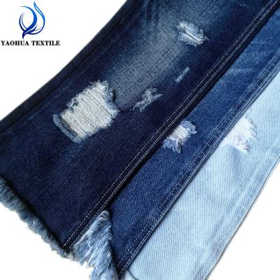 China Non Antistatic 100% Stretch K935 Heavyweight Cotton Raw Materials Denim Fabric For Garment Textile And Denim Uniform for sale