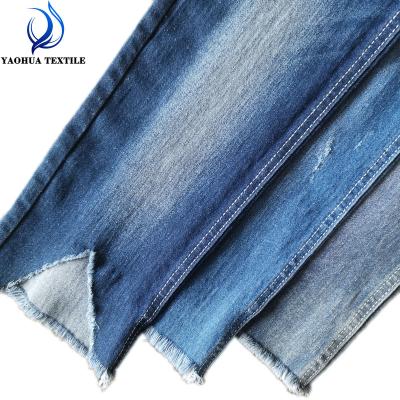 China Stock K653 Sateen Lot Cotton Polyester Stretch Denim Fabric Anti-Static For Jeans Discount Products for sale