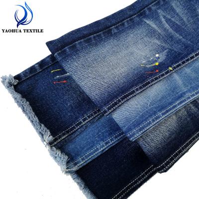 China Antistatic Stretch Denim Fabric Cotton Spandex For Jeans Fabric Denim T6309-2 for sale