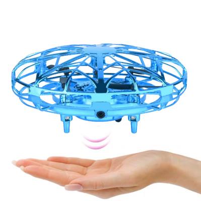 China Game Best Selling Aircraft Anti-collision Flight Induction Hand Control Mini Flying Magic Ball UFO Toys Rotating Drone for sale