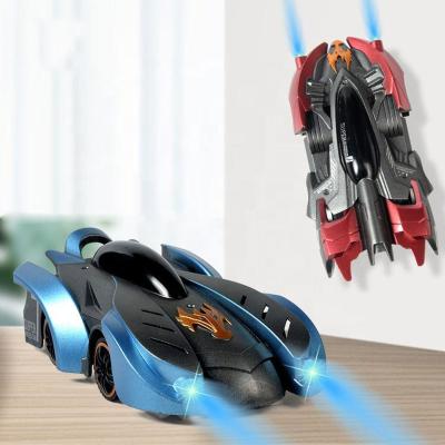 China Remote Control Toy KIDS Factory 2.4G Car 360 Direct Walking Rotating Stunt Toys Mini Remote Control USB Wall Climbing RC Car Toy With Light for sale