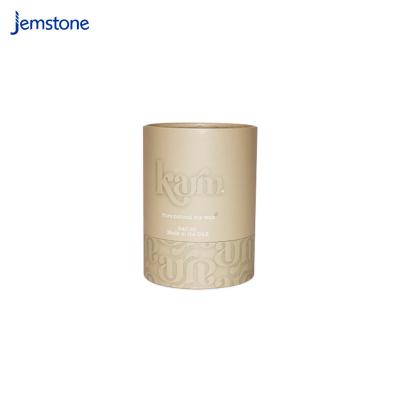 China Recycled Materials Food Grade Custom Luxury Eco Friendly Tube Packaging Excite Kraft Paper Packaging Tube for sale