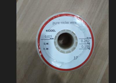 China High Purity Nickel Wire 0.025mm Np2 for sale