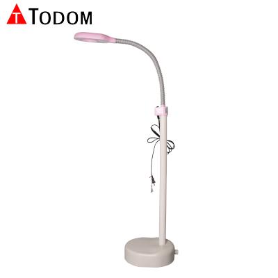 China TODOM DT-518 LED Beauty Salon Equipment Lamp Magnifying 5x Or 3x Magnifier Lamp With Flood Position for sale