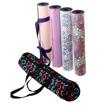 China Beautiful Non-slip Design Suede Natural Rubber Yoga Mat Design Your Own Yoga Mat for sale