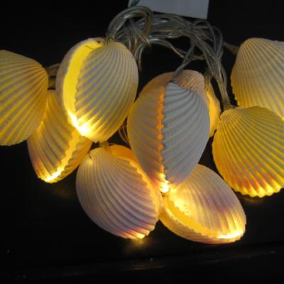 China String Light Beach Oriented Natural Seashell Fairy String Light for Wedding Holiday Birthday Parties for sale