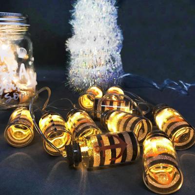 China Europe Popular Anchor String Lamp Light Vessel Indoor Decoration LED With Glass Bottle for sale