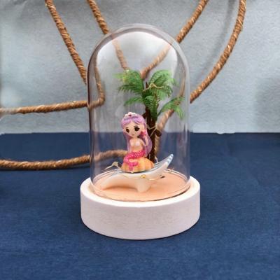 China Europe Sea Watch Series Beach Mermaid Lamp with Plastic Cover for Indoor Decoration for sale