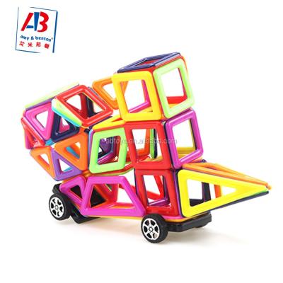 China Magnetic Building Block Toy Educational Magnetic Tiles Building Block Gifts For Kids for sale