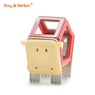 China Magnetic Building Animal Blocks Toy AMY and BENTON Magnetic Toys Gifts Forest for Boys and Girls for sale