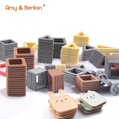 China Preschool & Family Toys Funny DIY AMY Magnetic Tiles and BENTON Magnetic Blocks Magnetic Gifts Forest Animal Magnetic Toys for Boys and Girls for sale