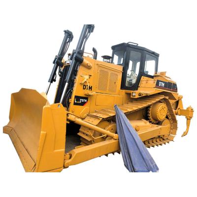 China Farms China Famous Brand New Hydraulic Wetlands Flood CAT D7H Bulldozer For Sale for sale