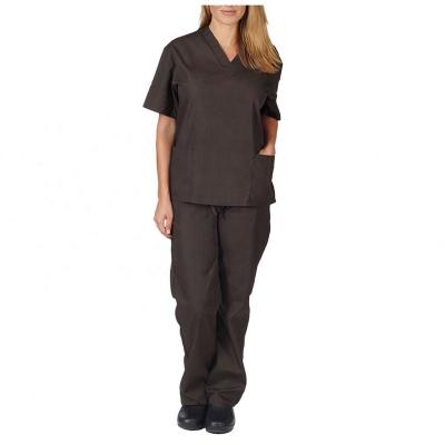 China Straight Your Own Design Scrubs Material Nursing Uniform Medical Sets Scrub for sale