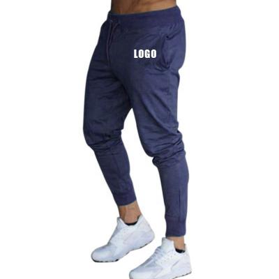 China Hot Selling Anti-Wrinkle Fitness Pants Men Joggers Jogging Sweatpants Sports Jogging Elastic Custom Pants for sale