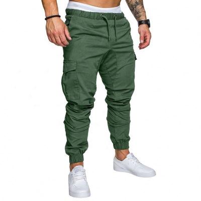 China Anti-wrinkle wholesale price cargo work pants for men stacked cargo pants men for sale