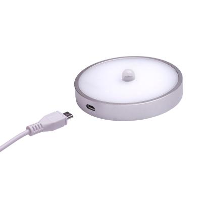 China Intelligent Light Sensor Control USB Pir Sensor Led Cabinet Light Rechargeable for sale