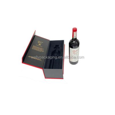 China Recycled Materials custom logo rigid cardboard box wine glass packaging luxury gift box champagne glass gift box for sale