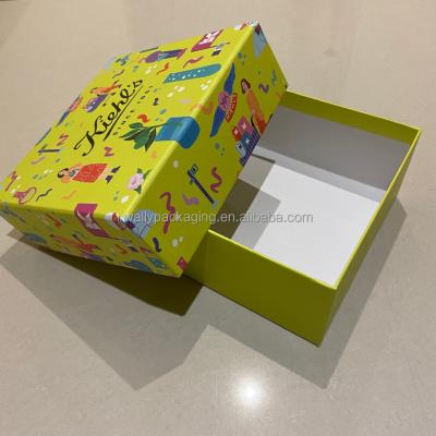 China Recycled Materials High Quality Customized Cardboard Paper skin care Packaging colorful Gift Box With Lids for sale