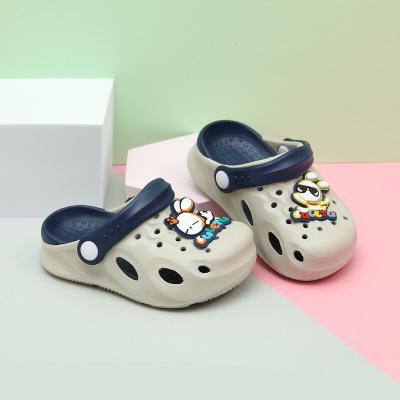 China Breathable Children's Slippers Cartoon Baby Toddler Shoes Boys Croc Non-Slip Shoe Outdoor Sandals For Kids Garden Shoes for sale