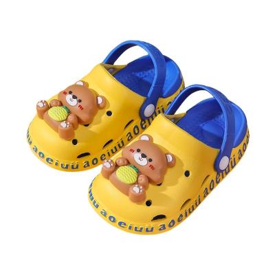 China Children's Breathable Clog Slippers 1-6 Years Old Cute Soft Summer Boys And Girls Unique Sandals Baby Shoes For Kids Mules Shoes for sale