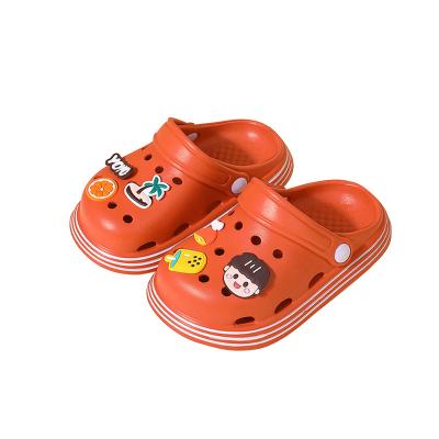 China 2022 New EVA Children's Garden Cute Cartoon Breathable Non-slip Colorful Beach Sandals Unisex Clog Shoes Summer All Season Bush Shoes for sale