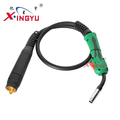 China Gas Cooled MIG Blowtorch 15 Torch With EURO Adapter XY-MB15 for sale