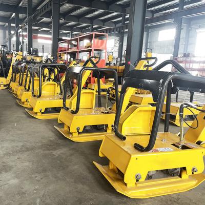 China Hot Sales Compaction Compactor Vibration Plate Compactor With Loncin Engine for sale